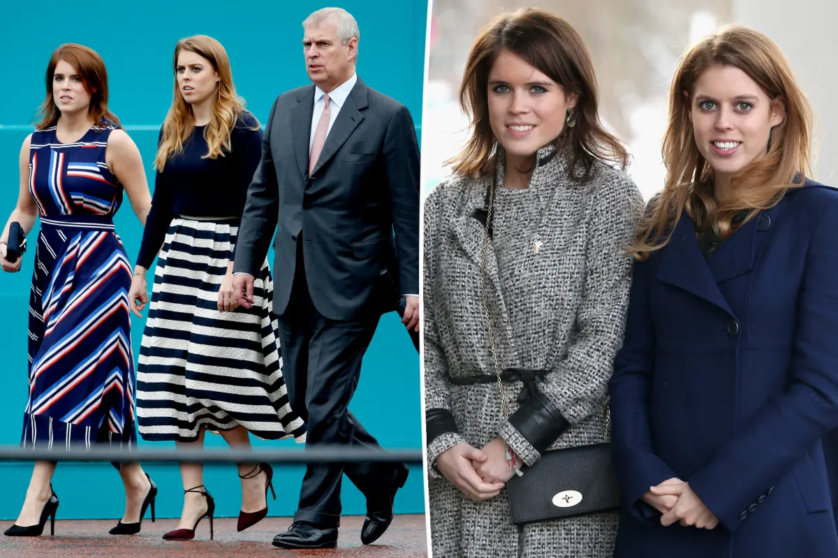 Princess Beatrice and Princess Eugenie leave the UK discreetly as their father Prince Andrew loses his titles and is forced to leave.
