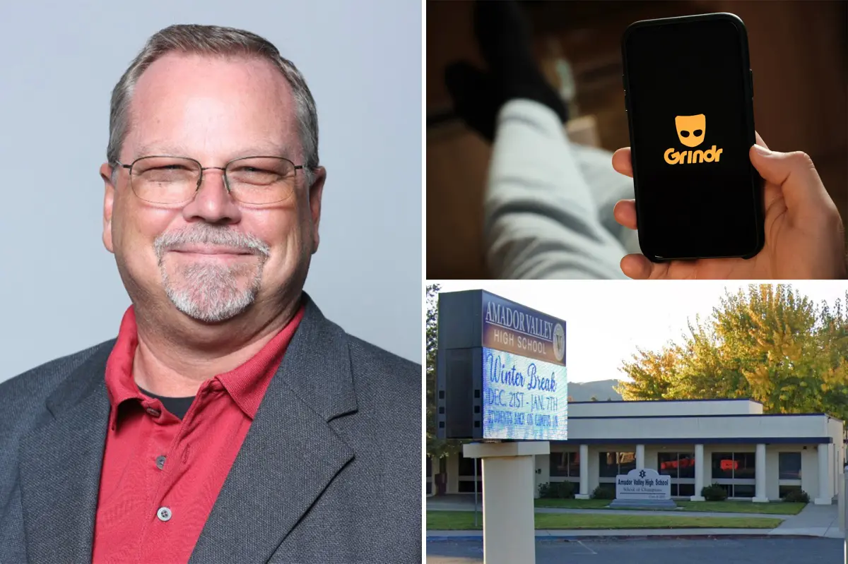 Principal in California steps down after reportedly using Grindr app to seek out student.
