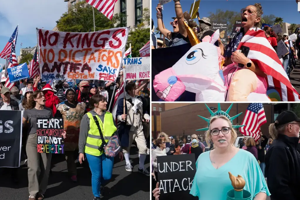 Protests against 'No Kings' mainly involve white women in their 40s, say experts.