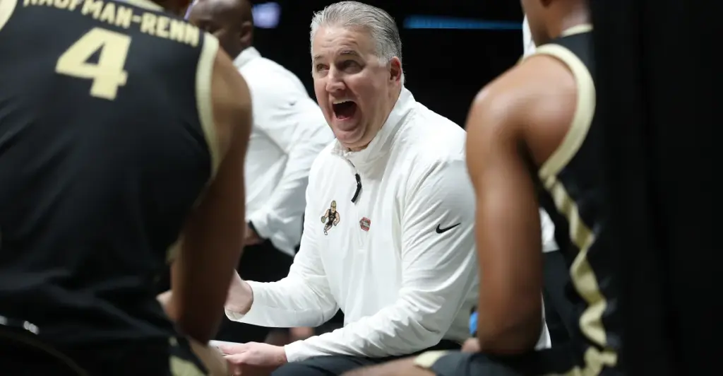 Purdue leads the preseason AP men's basketball rankings for the first time.