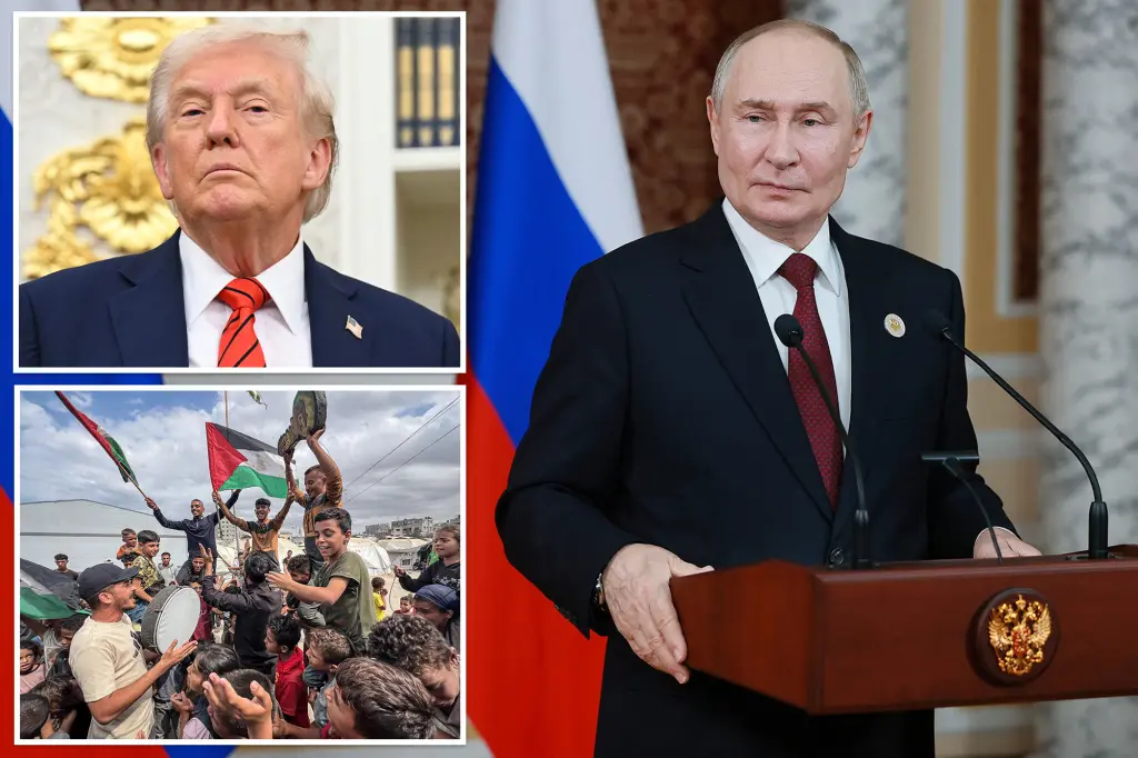 Putin criticizes Nobel laureates for not contributing to peace and commends Trump for achieving a cease-fire in Gaza.