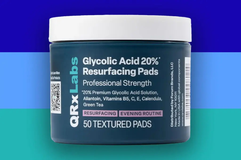 QRxLabs 20% Glycolic Acid Resurfacing Pads come with an undisclosed discount