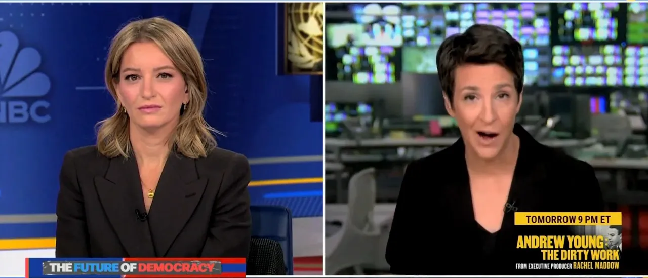 Rachel Maddow Describes Anti-ICE Protesters as Peaceful Even Though Videos Show Confrontations with Police