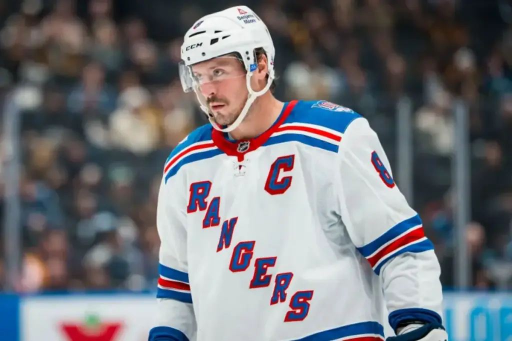 Rangers staying with well-known first line in matchup against Kraken