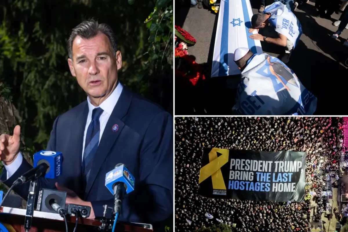 Rep. Thomas Suozzi urges Trump to do everything possible to bring back the bodies of 2 Americans held hostage by Hamas.