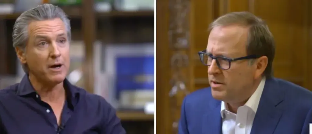 Reporter Challenges Newsom's Claim of Getting Along 'Extremely Well' With Trump