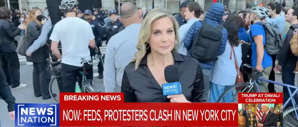 Reporter Expresses Concern over New York City&rsquo;s &lsquo;War Zone&rsquo; Appearance Amid Conflicts with Federal Agents