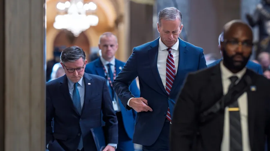 Republican senators are concerned that Trump is weakening their shutdown plan.