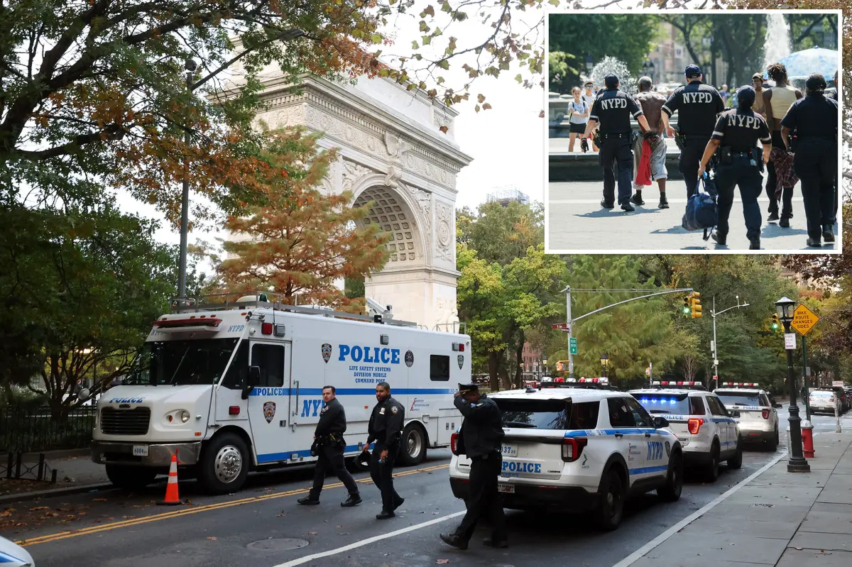 Residents celebrate major drug raid at Washington Square Park for driving out dealers and users: 'Makes me feel safe'