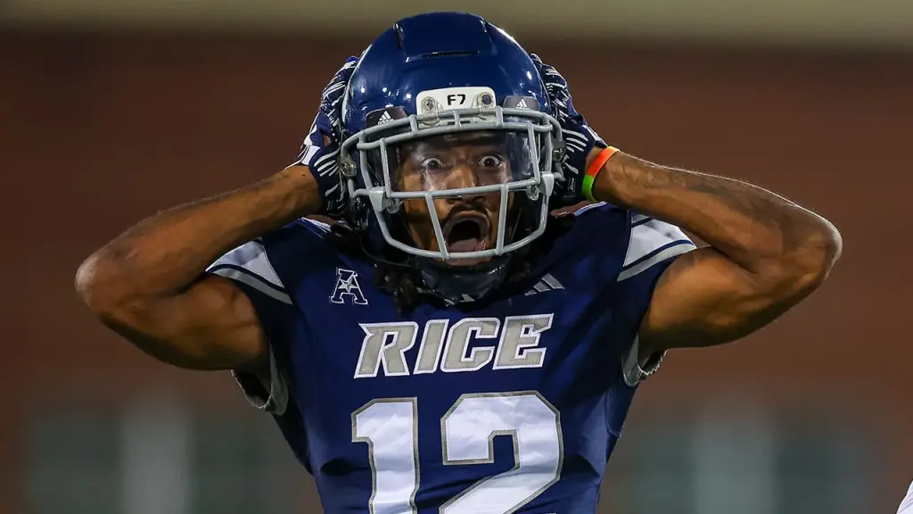 Rice cornerback removed from game following intense altercation