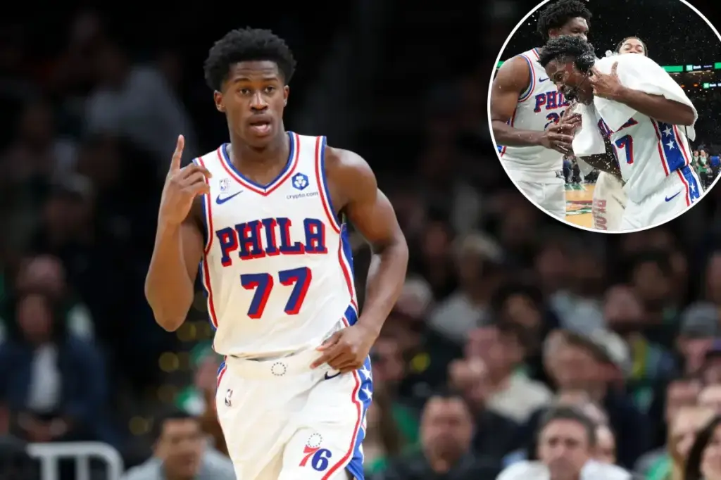 Rookie VJ Edgecombe's remarkable first game with the 76ers places him in an exclusive category.