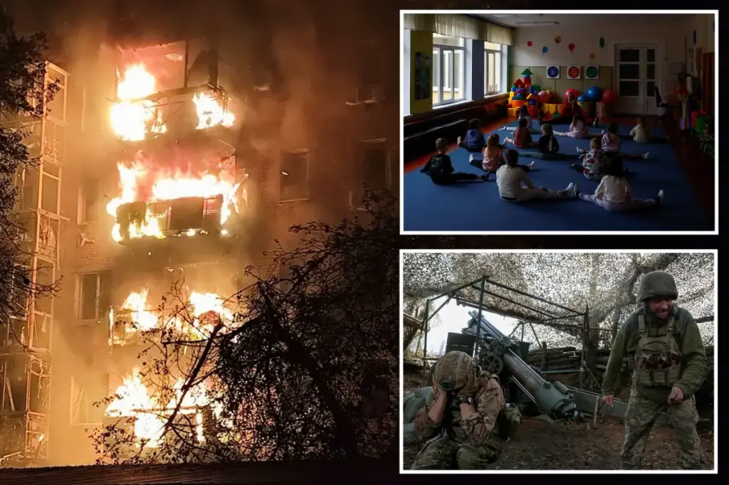 Russia conducts a large-scale drone attack overnight, causing 17,000 Ukrainians to lose power.