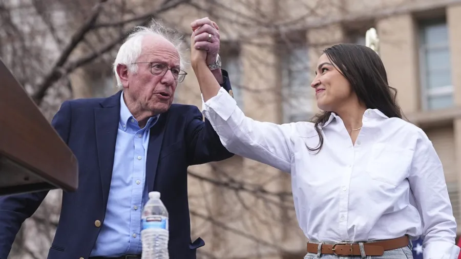 Sanders and Ocasio-Cortez discuss their reasons for voting on the shutdown