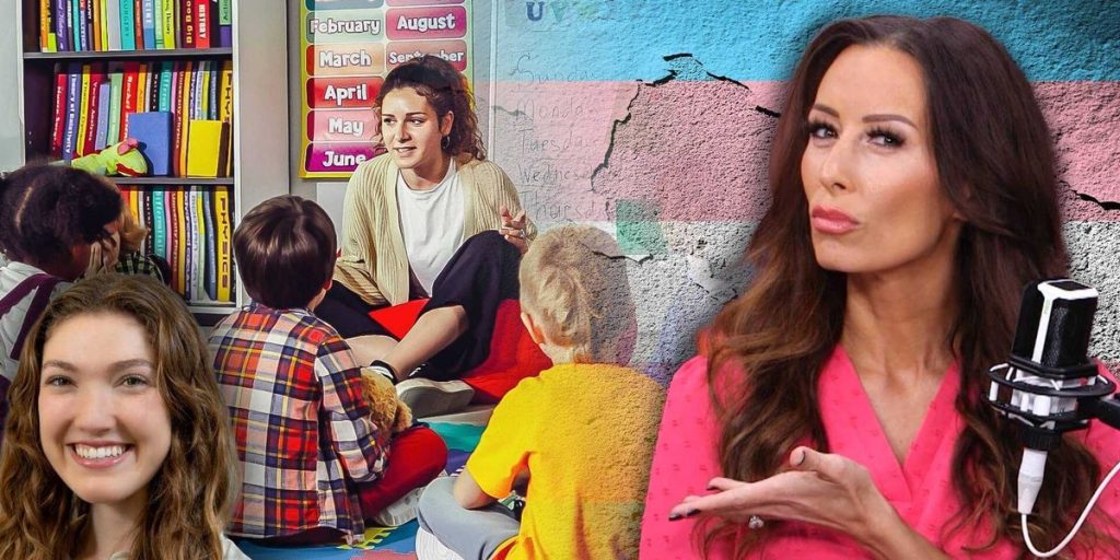 Sara Gonzales fiercely criticizes a Texas reporter promoting trans ideas for children.