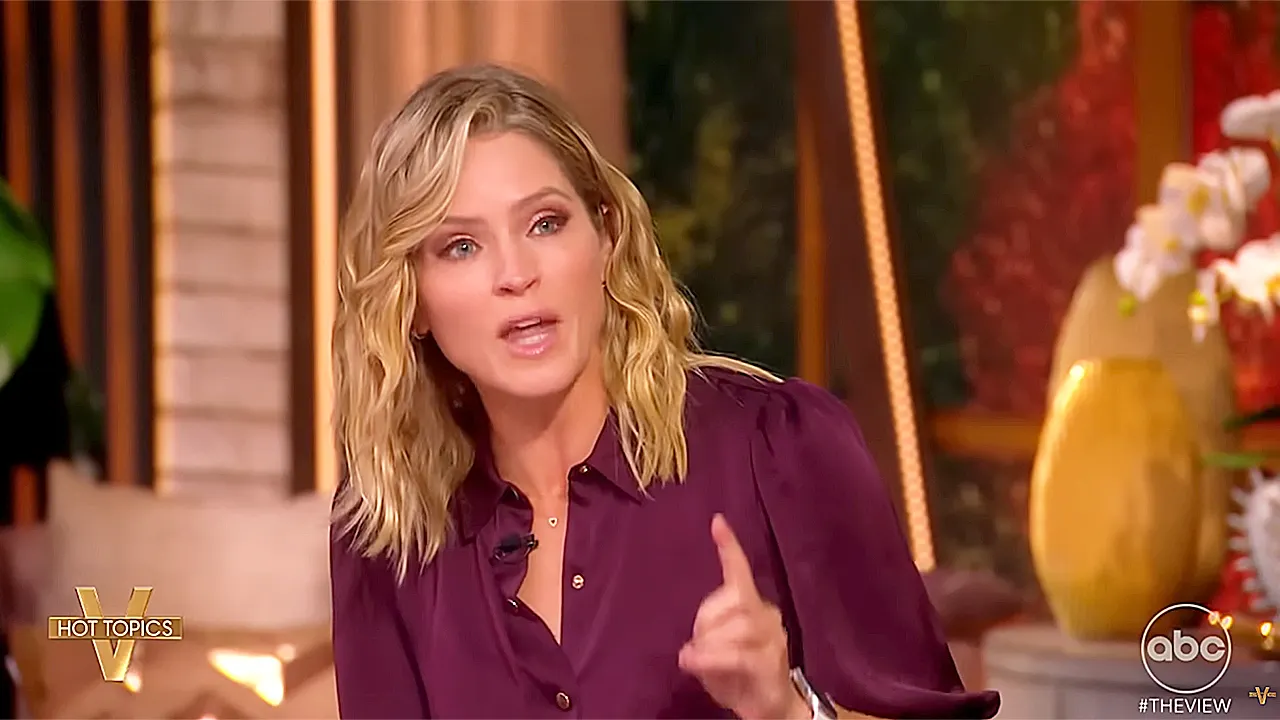 Sara Haines from 'The View' suggests Katie Porter needs to improve.