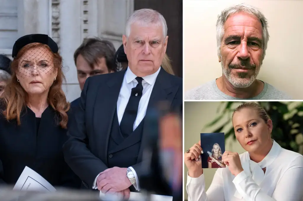 Sarah Ferguson supports Prince Andrew after they both lose their royal titles.