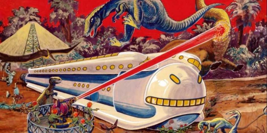 Science fiction needs to go back to the basics: rockets, robots, and ray guns.