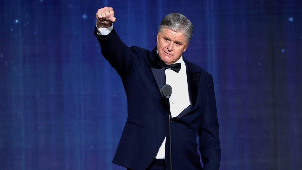 Sean Hannity will lead the Patriot Awards ceremony on November 6 in New York.