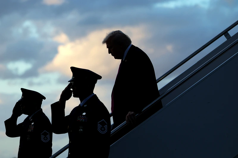 Secret Service finds a hunting stand with a clear view of Trump’s Air Force One exit close to Palm Beach Airport