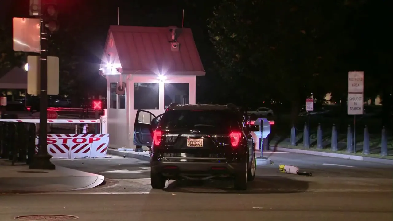 Security threat at the White House resolved after driver crashes into barricade, along with other major news.