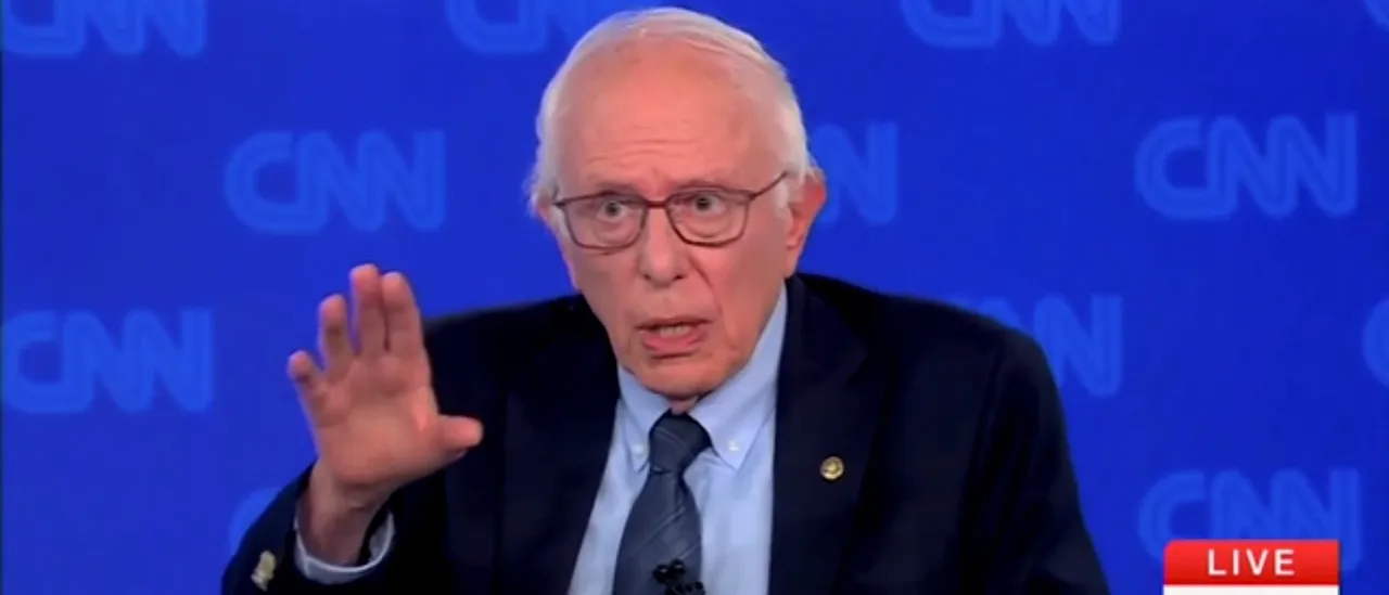 See Bernie Sanders Transform an Ordinary Town Hall Question into an Unwanted Civics Lesson