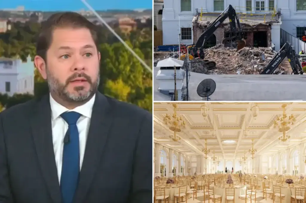 Sen. Gallego proposes changing the name of the Trump White House ballroom to honor Obama 'to truly challenge' the president.