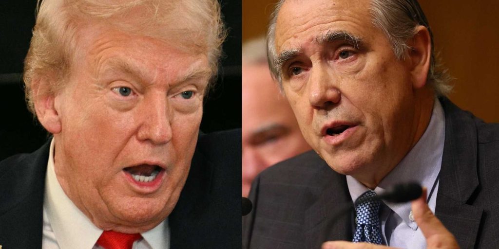 Senator claims Trump administration is faking anti-ICE protests