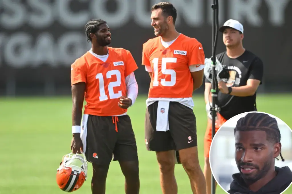Shedeur Sanders responds to the surprising Joe Flacco trade by the Browns