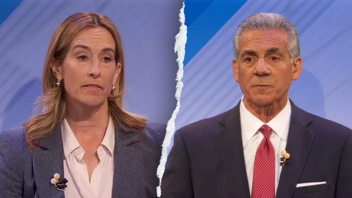 Sherrill accepted donations from an opioid company while criticizing her opponent for the crisis.