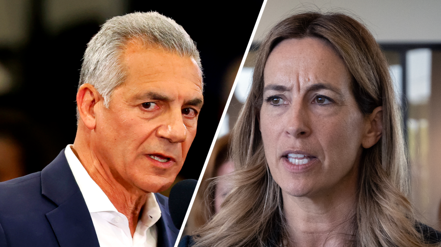 Sherrill holds a 6-point lead over Ciattarelli in the New Jersey Senate election, according to a poll.