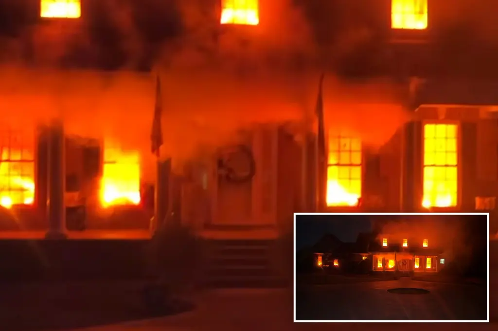 South Carolina couple's detailed Halloween display leads to 911 calls thinking their house is on fire