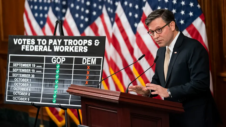 Speaker Johnson adopts Freedom Caucus strategies in battle over shutdown