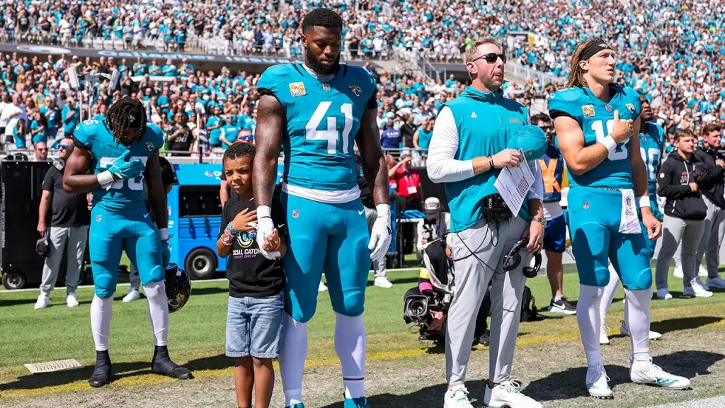 Star son's journey as a 'cancer fighter' leads to honorary captain role with the Jaguars
