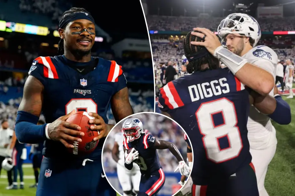 Stefon Diggs finds payback against the Bills with an outstanding performance for the Patriots