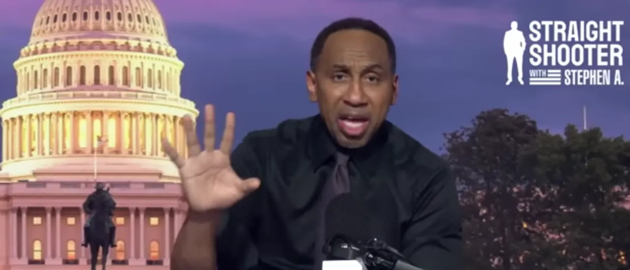 Stephen A. Smith Shares Hard Advice for Jasmine Crockett
