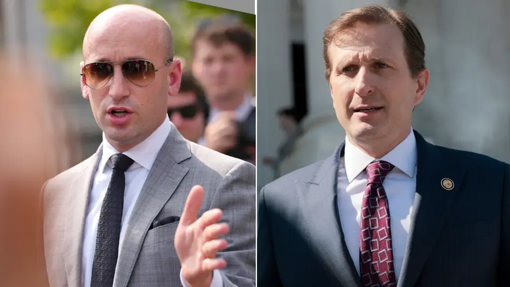 Stephen Miller criticizes a House Democrat who attributes the fire to the 'extreme right'