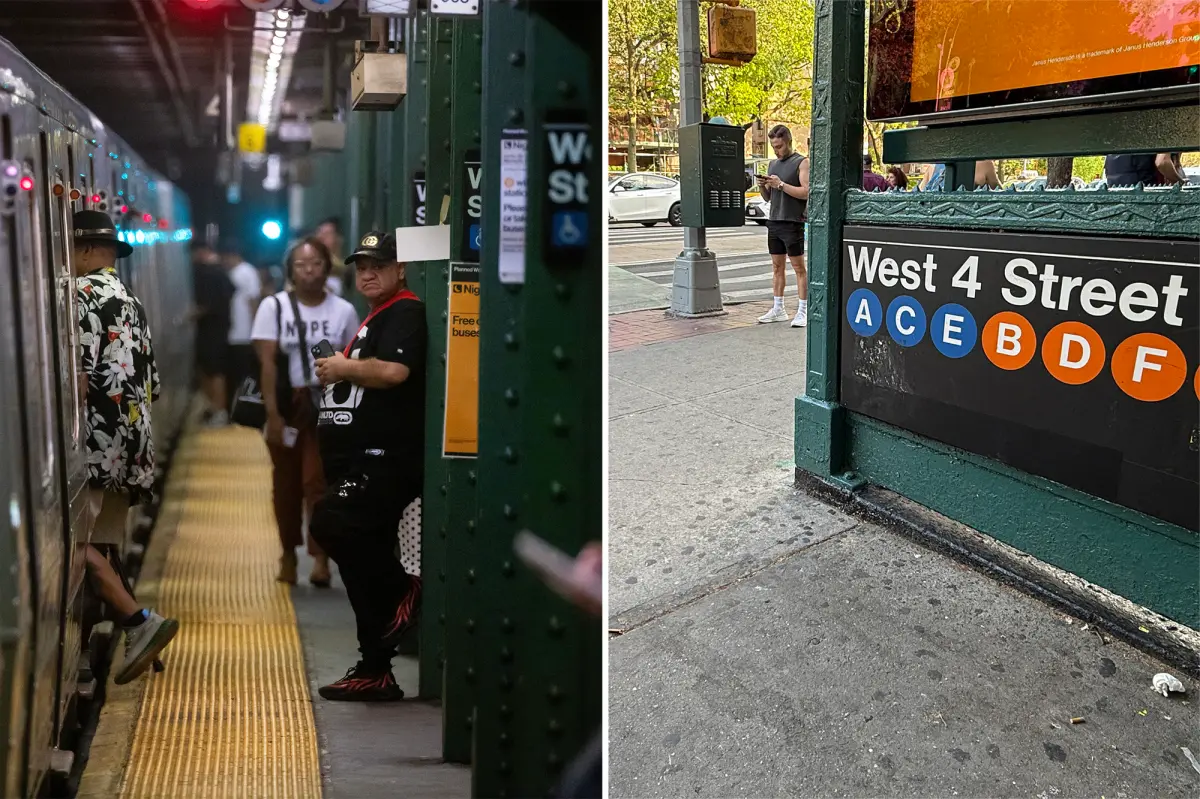 Stranger with emotional issues stabs 51-year-old man in NYC subway station during rush hour confrontation.