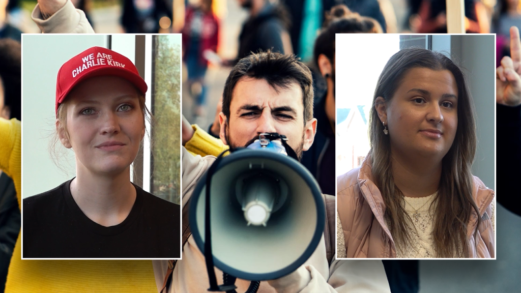 Students at UND support free speech during campus discussion over Turning Point USA.