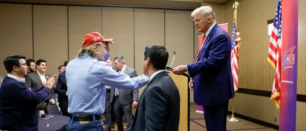 Survey: Trump's Backing Among Gen Z, a Group He Triumphed With in 2024, Plummets