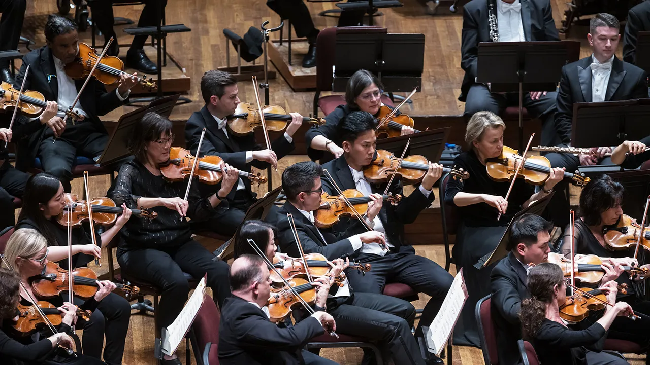 Symphony Orchestra performs national anthem for the 250th anniversary of America