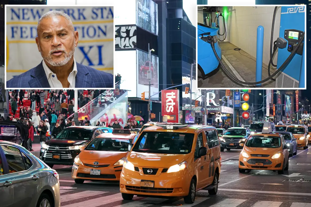 Taxi advocate says NYC's electric Uber and Lyft drivers should transition to hybrids due to insufficient EV chargers.
