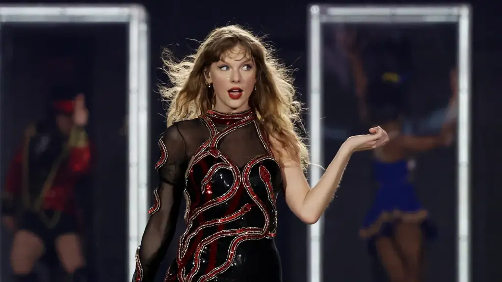 Taylor Swift addresses fan speculation about leaving music after marrying Travis Kelce.