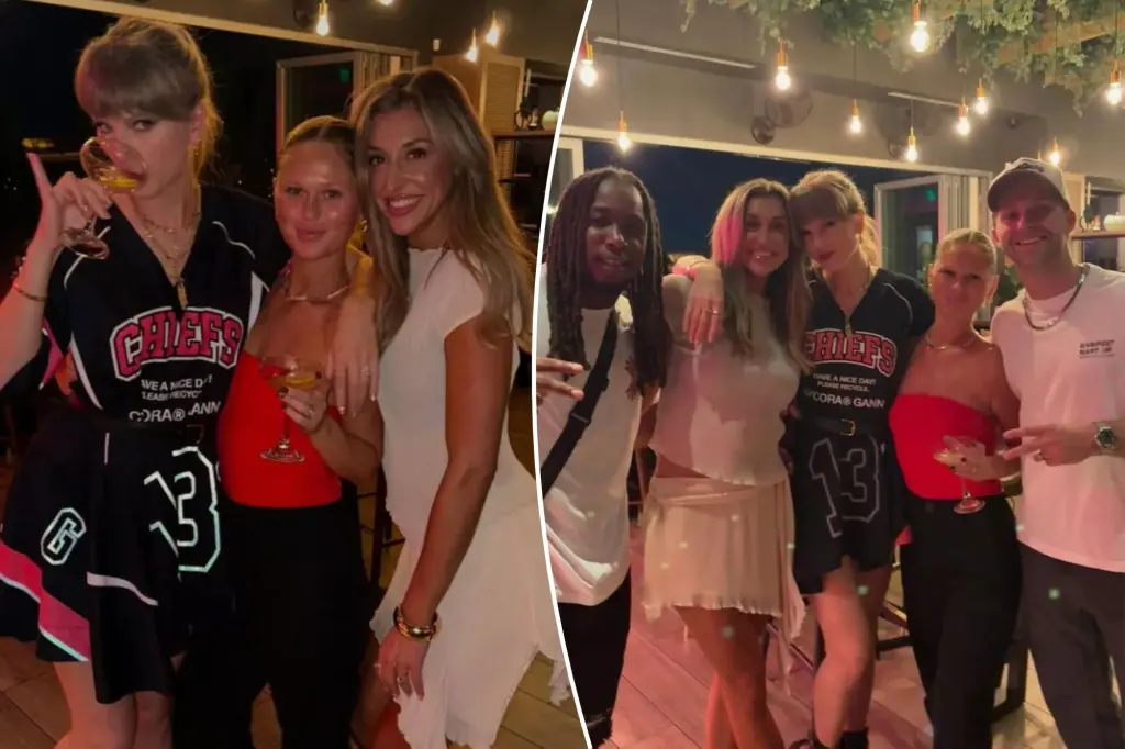 Taylor Swift and Travis Kelce enjoy Chiefs victory at popular Kansas City venue