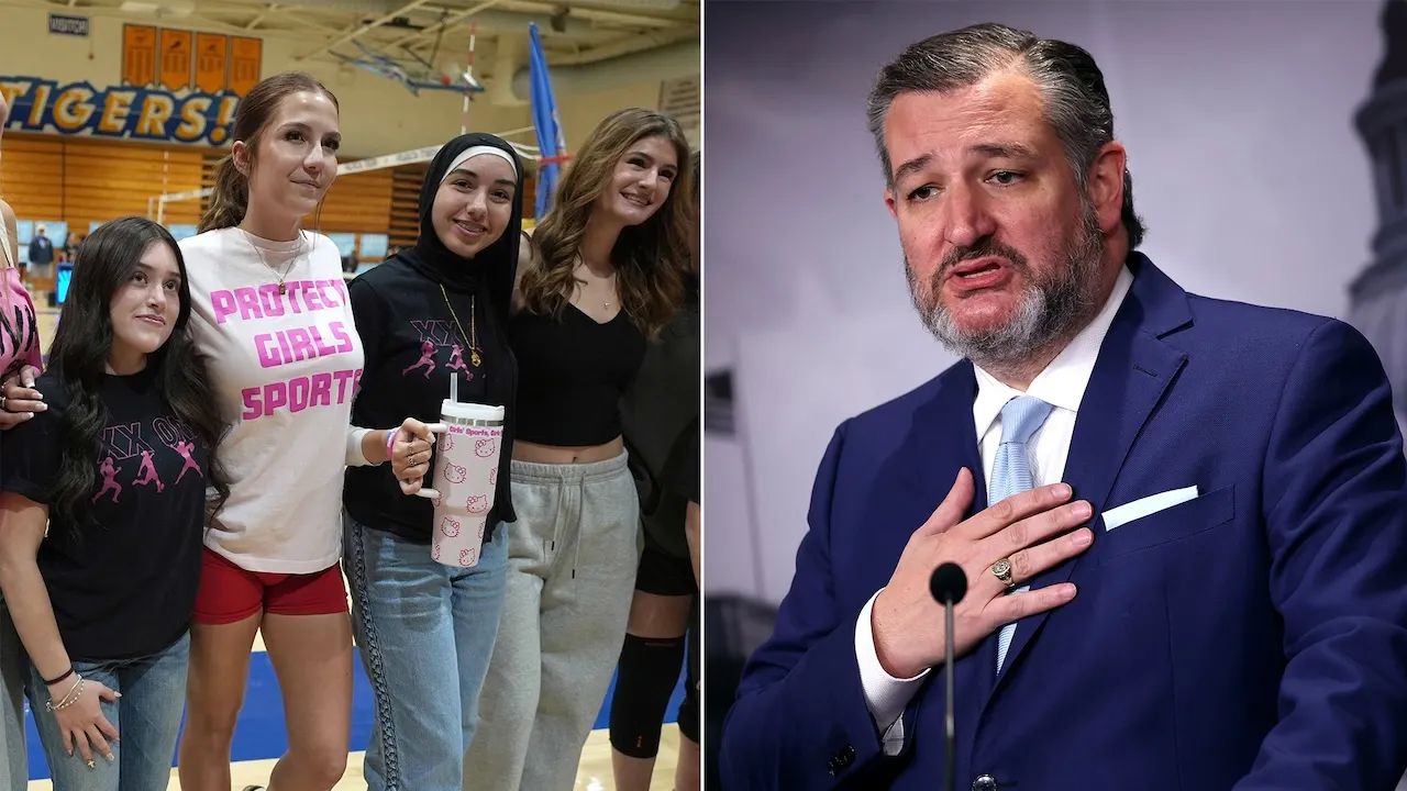 Ted Cruz criticizes women who gestured at protesters of girls' sports