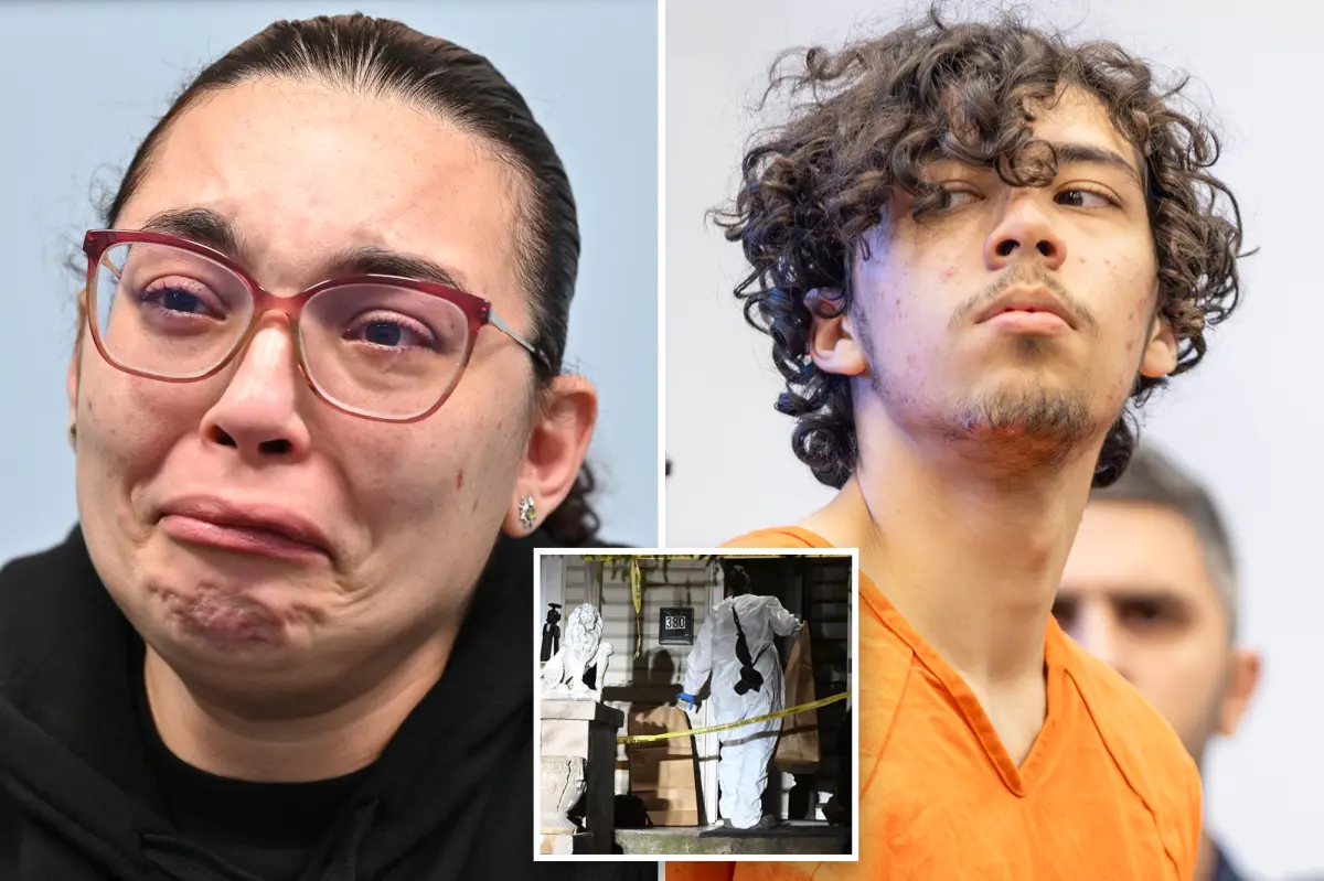 Teen in New York City accused of beheading mother's boyfriend and blending his brain, according to police sources.