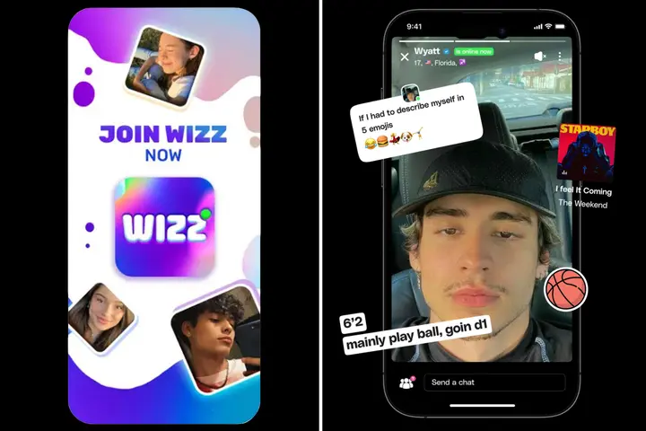 Teens are using Wizz to connect with one another and with adults.