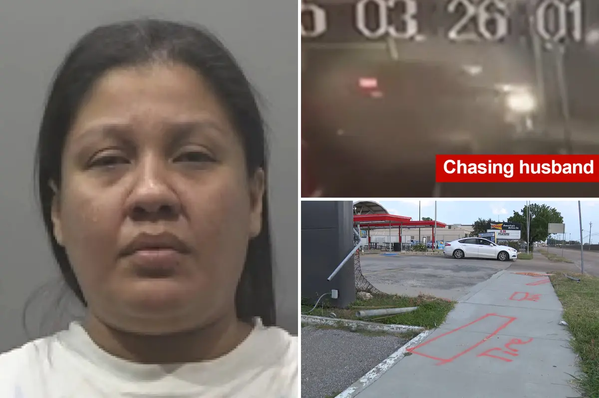 Texas mother acknowledges driving over husband with SUV, stating she only intended to 'strike' him.