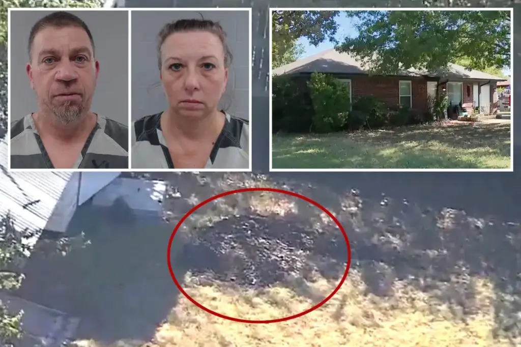 Texas parents charged with burying their autistic son in the yard say he passed away in the hospital — with no evidence or documentation.