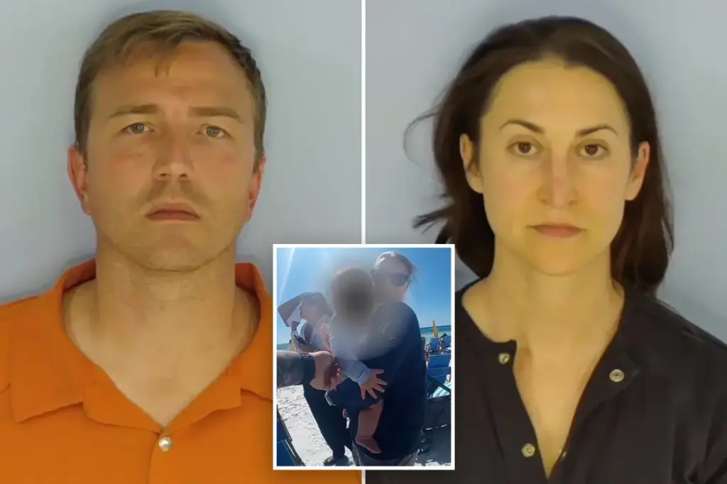 Texas parents provided an unbelievable reason for leaving their 6-month-old unattended on the beach.