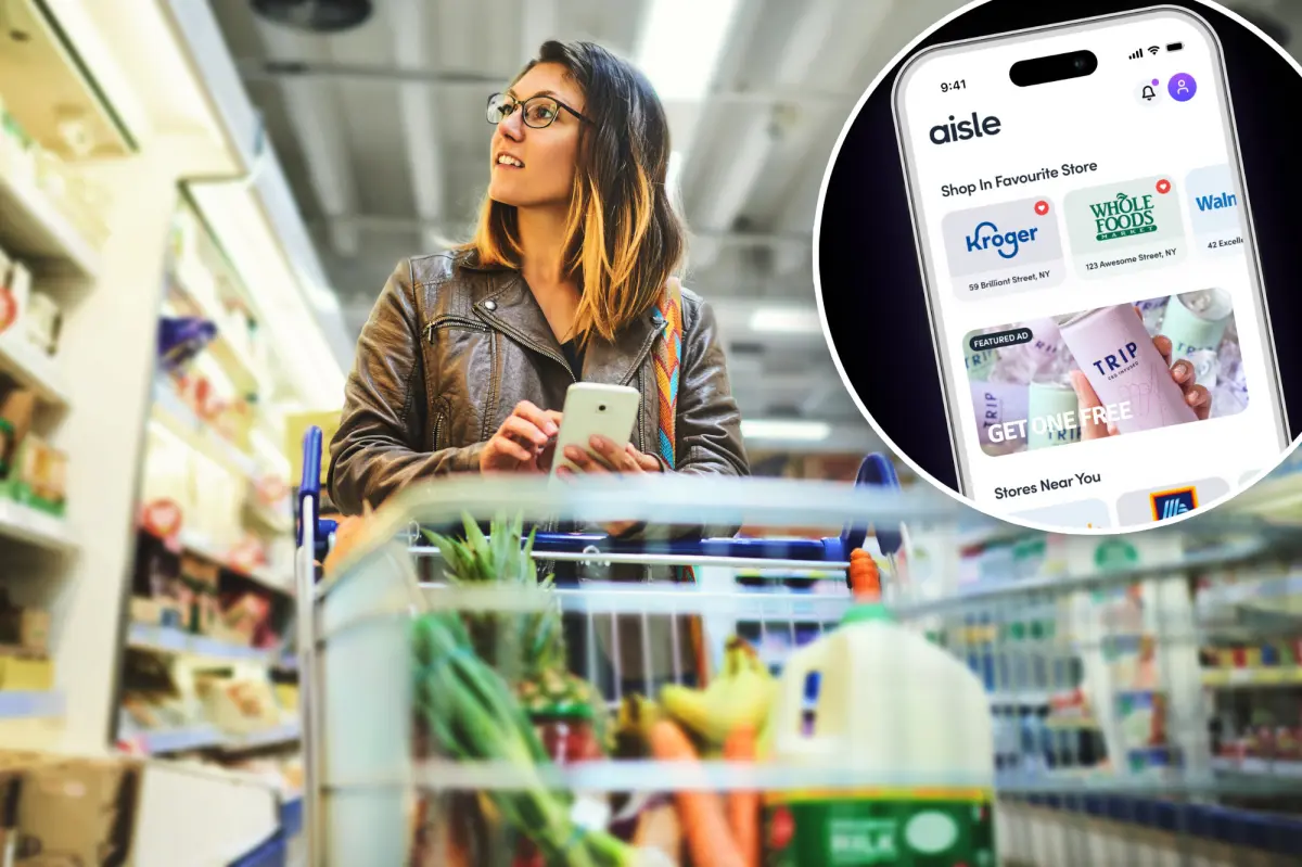 The Aisle app helps you save on groceries — here's the way it operates.